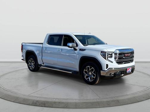 Glacier White 2026 GMC Sierra 1500 SLT