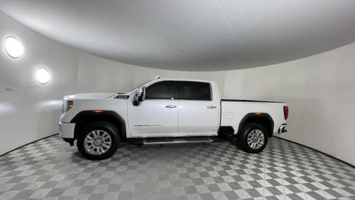 White Frost Tri-Coat 2021 GMC Sierra 2500 Denali