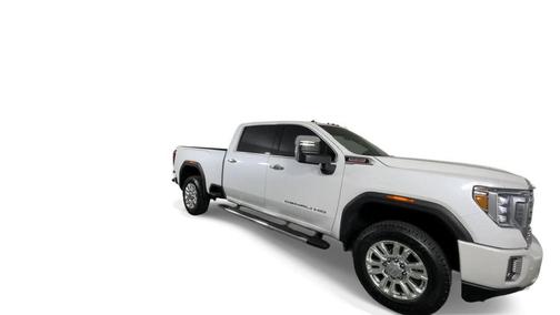 White Frost Tri-Coat 2021 GMC Sierra 2500 Denali
