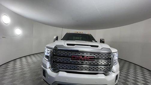 White Frost Tri-Coat 2021 GMC Sierra 2500 Denali