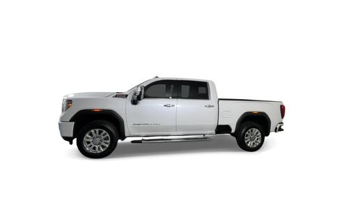White Frost Tri-Coat 2021 GMC Sierra 2500 Denali