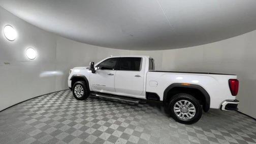 White Frost Tri-Coat 2021 GMC Sierra 2500 Denali