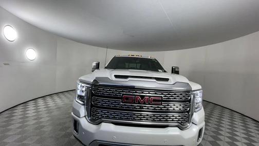 White Frost Tri-Coat 2021 GMC Sierra 2500 Denali