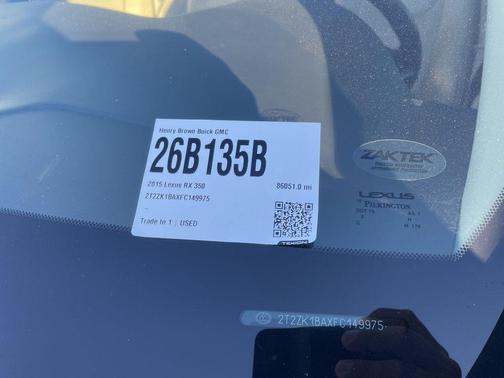 2015 Lexus RX 350 Base