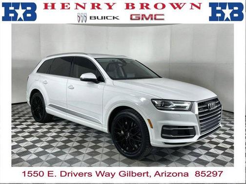 Carrara White 2018 Audi Q7 2.0T Premium Plus