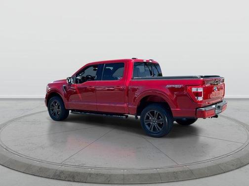 Red Metallic 2022 Ford F-150 Lariat