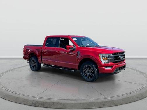 Red Metallic 2022 Ford F-150 Lariat