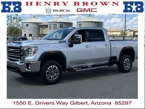 Quicksilver Metallic 2023 GMC Sierra 3500 SLT