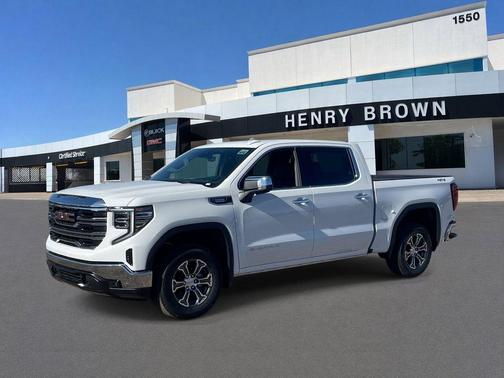 Summit White 2026 GMC Sierra 1500 SLT