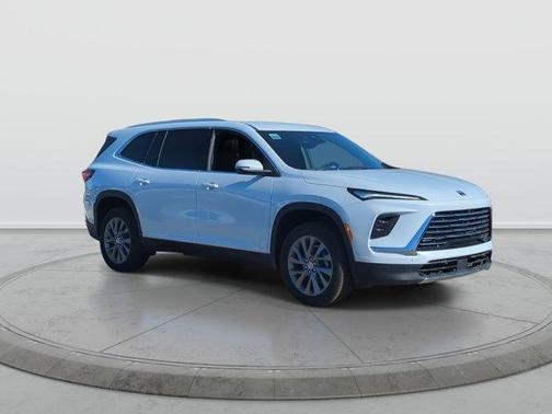 White Tri-Coat 2026 Buick Enclave Preferred