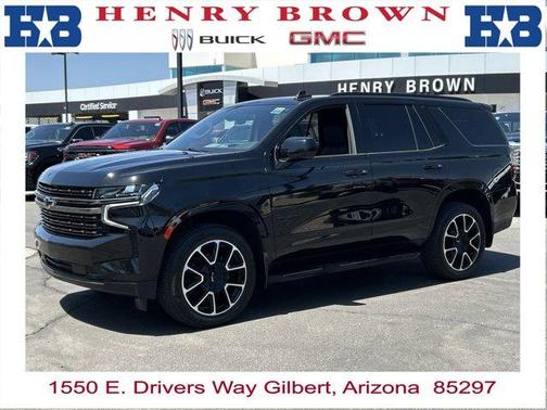 Black 2022 Chevrolet Tahoe RST