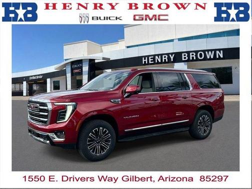 Volcanic Red 2026 GMC Yukon XL Elevation