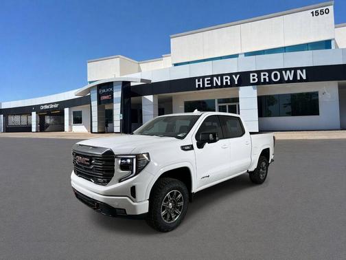 Summit White 2024 GMC Sierra 1500 AT4