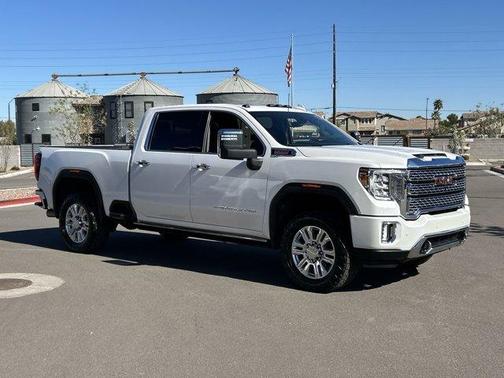White Frost Tri-Coat 2023 GMC Sierra 2500 Denali
