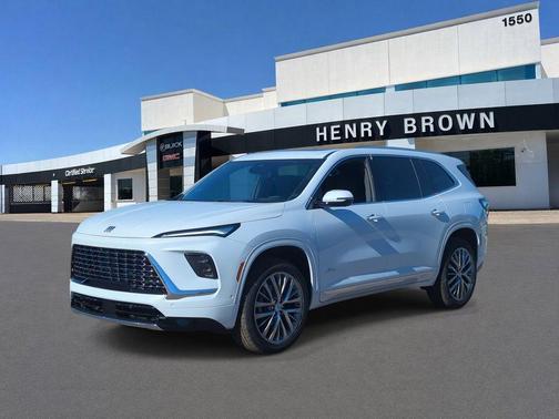 White Tri-Coat 2026 Buick Enclave Avenir