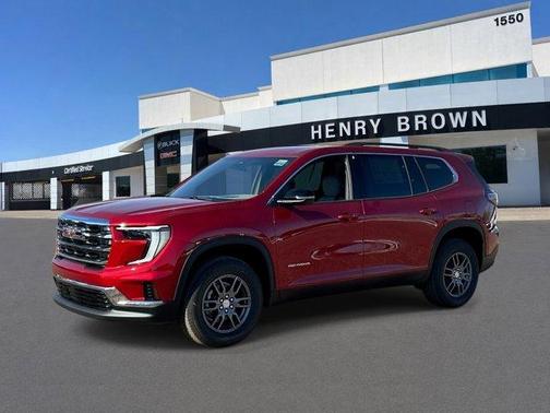 Volcanic Red 2026 GMC Acadia Elevation