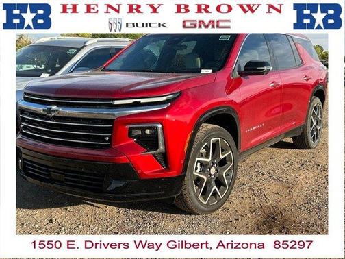 Radiant Red 2026 Chevrolet Traverse High Country