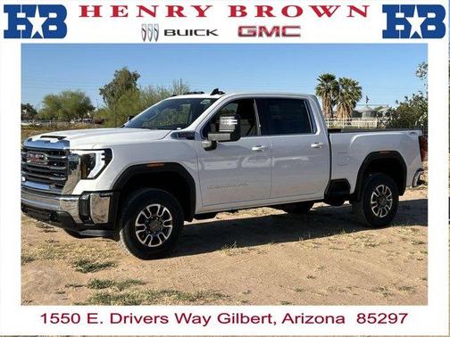 Summit White 2026 GMC Sierra 2500 SLE