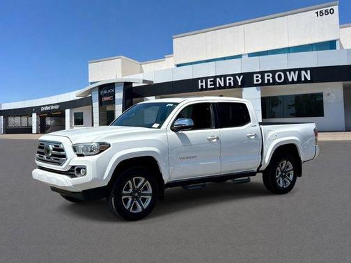Super White 2018 Toyota Tacoma Limited