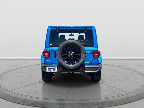 Hydro Blue Pearl 2021 Jeep Wrangler Unlimited 4xe Sahara
