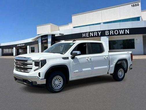 Summit White 2026 GMC Sierra 1500 SLE