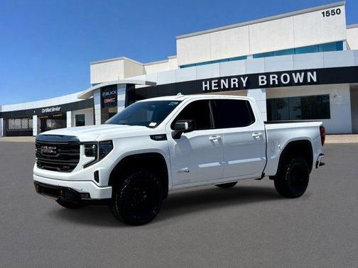 Summit White 2024 GMC Sierra 1500 AT4