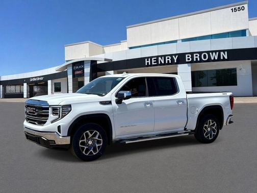 Summit White 2026 GMC Sierra 1500 SLT