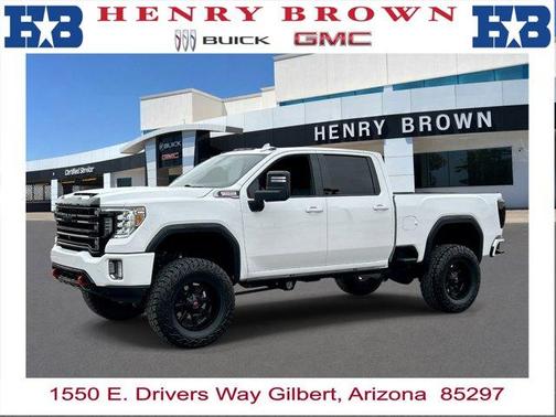 Summit White 2021 GMC Sierra 2500 AT4