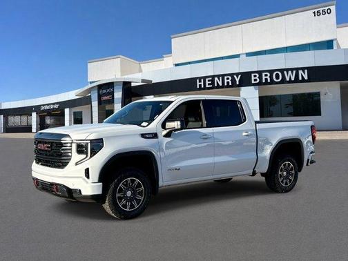Summit White 2024 GMC Sierra 1500 AT4