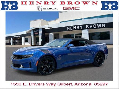 Riverside Blue Metallic 2023 Chevrolet Camaro 2LT
