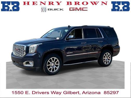 Dark Sapphire Blue Metallic 2019 GMC Yukon Denali