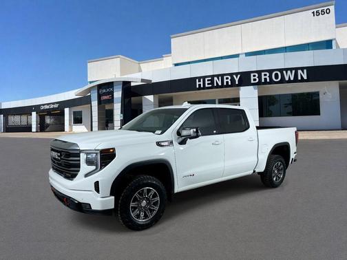 Summit White 2024 GMC Sierra 1500 AT4