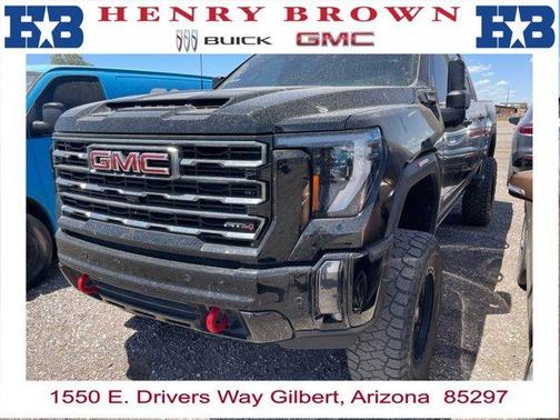 Onyx Black 2024 GMC Sierra 2500 AT4