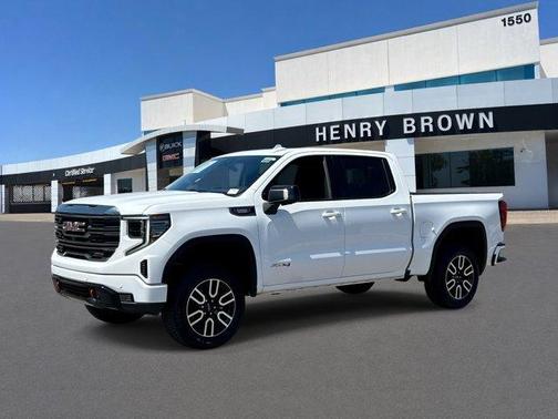 Summit White 2023 GMC Sierra 1500 AT4