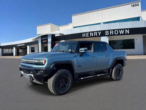 Neptune Blue 2024 GMC HUMMER EV Pickup 3X