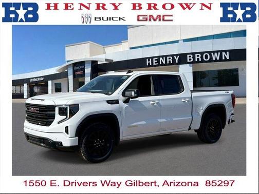 Summit White 2026 GMC Sierra 1500 Elevation