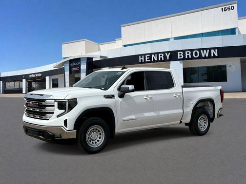Summit White 2026 GMC Sierra 1500 SLE