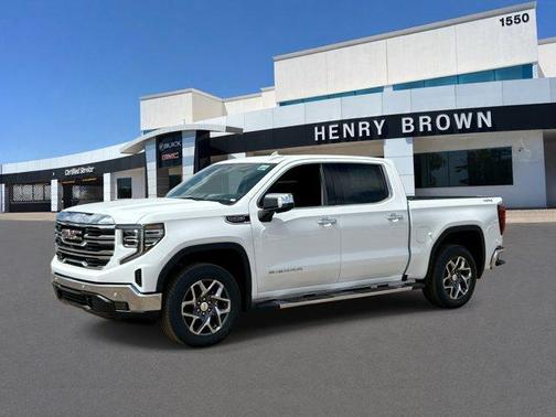 Summit White 2026 GMC Sierra 1500 SLT