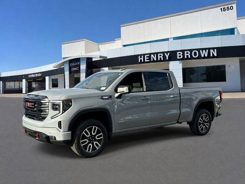 Gray 2025 GMC Sierra 1500 AT4