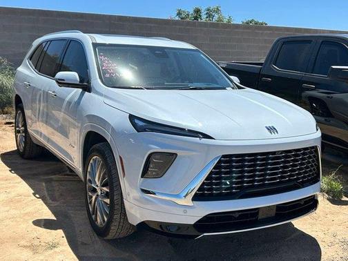 White Tri-Coat 2026 Buick Enclave Avenir