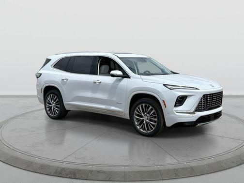 White Tri-Coat 2026 Buick Enclave AVENIR