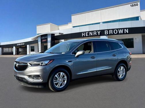 Satin Steel Gray Metallic 2021 Buick Enclave Preferred