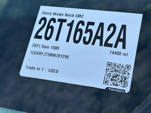 2021 RAM 1500 Laramie