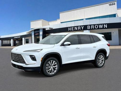 White Tri-Coat 2026 Buick Enclave Preferred
