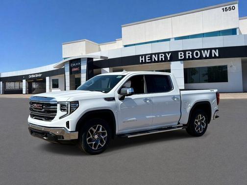 Summit White 2026 GMC Sierra 1500 SLT