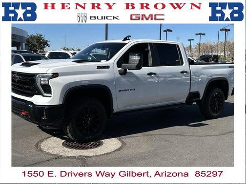 Summit White 2026 Chevrolet Silverado 2500 LT