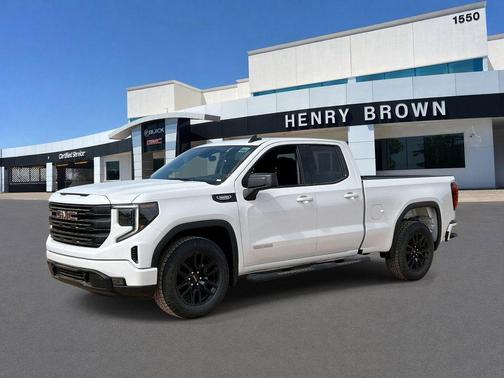 Summit White 2026 GMC Sierra 1500 Elevation