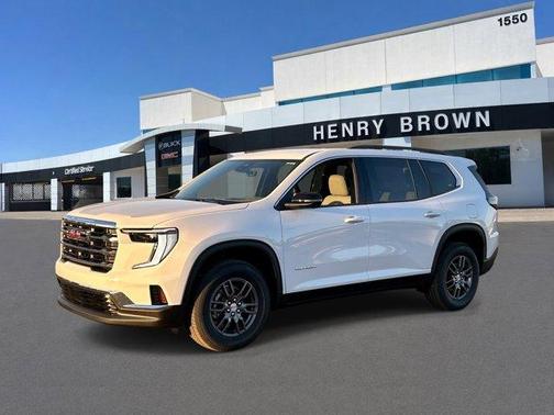 Summit White 2026 GMC Acadia Elevation