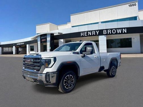 Summit White 2025 GMC Sierra 2500 SLE