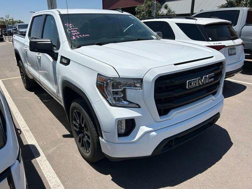 Summit White 2021 GMC Sierra 1500 Elevation